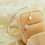 Silver Color Rose Gold Bracele