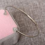 Silver Color Rose Gold Bracele
