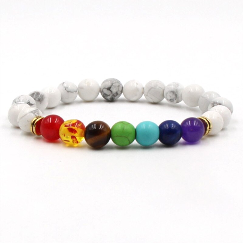 Beads Reiki Buddha Prayer Natural Stone Yoga Bracelet For Women