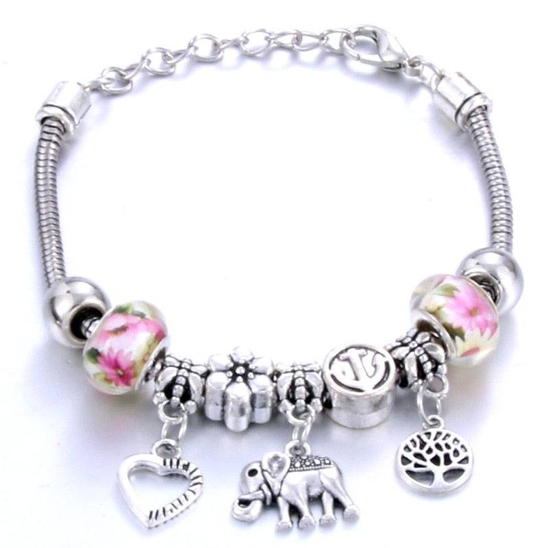 Tree of Life Elephant shape Bracelet