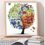 Tree Special Shape Diamond Painting Rhinestone Crystal Diamond Home Decoration
