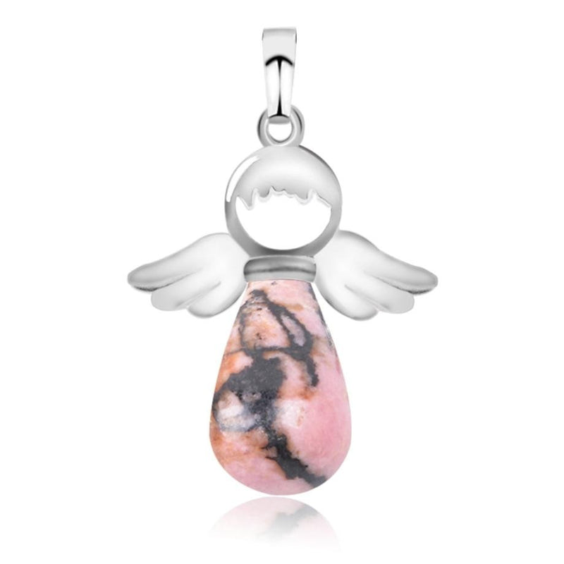 Natural Stones Angels Pendant for Necklace