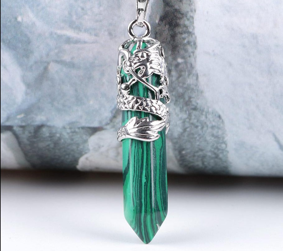 Dragon Necklace Quartz Necklaces 