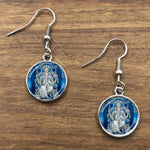 God of Fortune Pendant Hindu Elephant Earrings