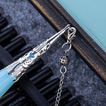 quartz Opalite opal pendulos sacred geometry healing crystals pendant
