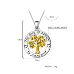 925 Sterling Silver Tree of Life Necklace