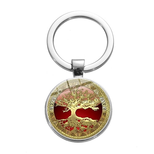 Tree of Life Charm Keychain