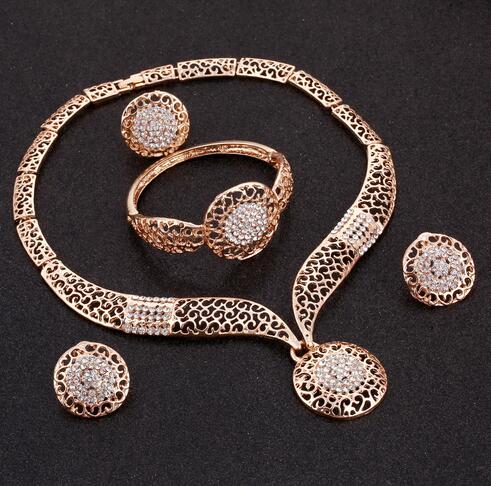 Dubai Gold Jewelry Sets