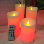 Flameless Dancing Led  Wax Candle Lamp