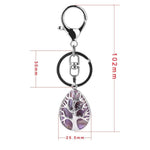 Water Drop Keychains