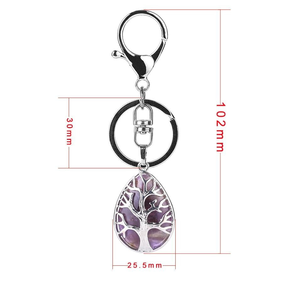 Water Drop Keychains