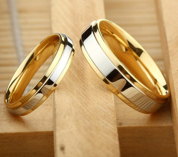 Titanium Steel Wedding Rings