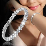 Silver Color Rose Gold Bracele