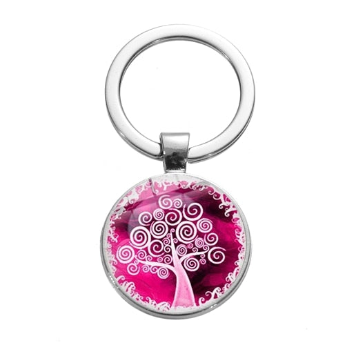 Tree of Life Charm Keychain