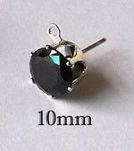 Zircon Crystal Ear Stud