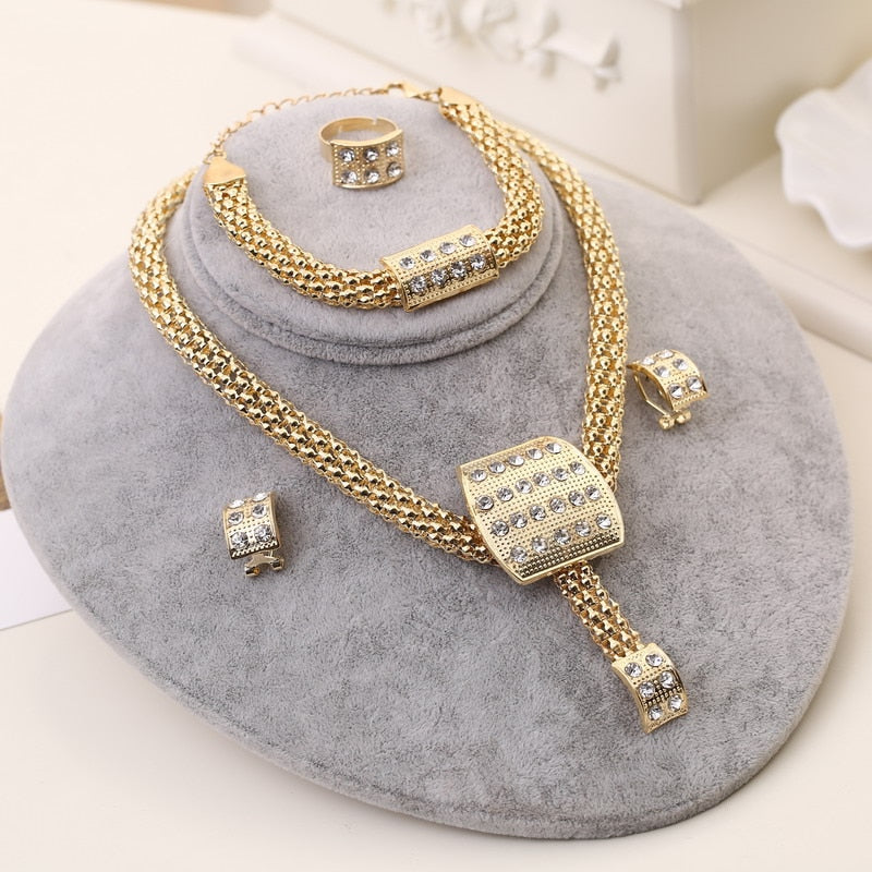 Dubai Gold Jewelry Sets