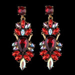 Wedding Bridal Statement Crystal Earrings
