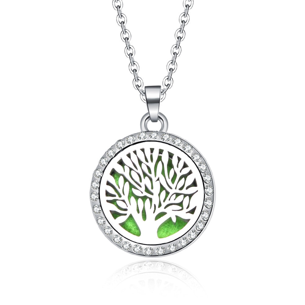 10 styles Aroma locket Necklace
