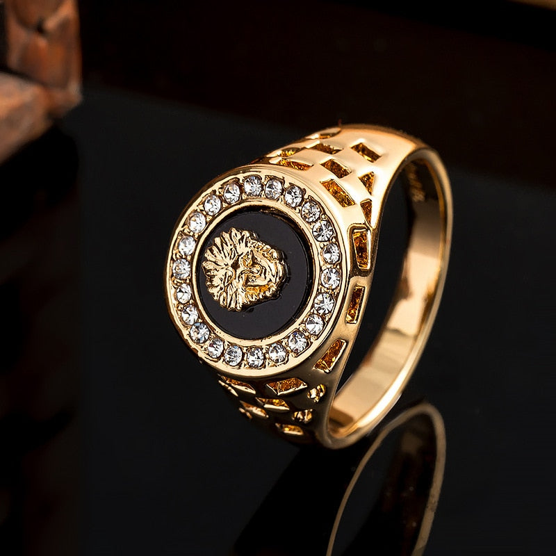 Lion Head Rings