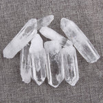 Tibet Natural Clear Crystal White Quartz Cluster Points pillar column