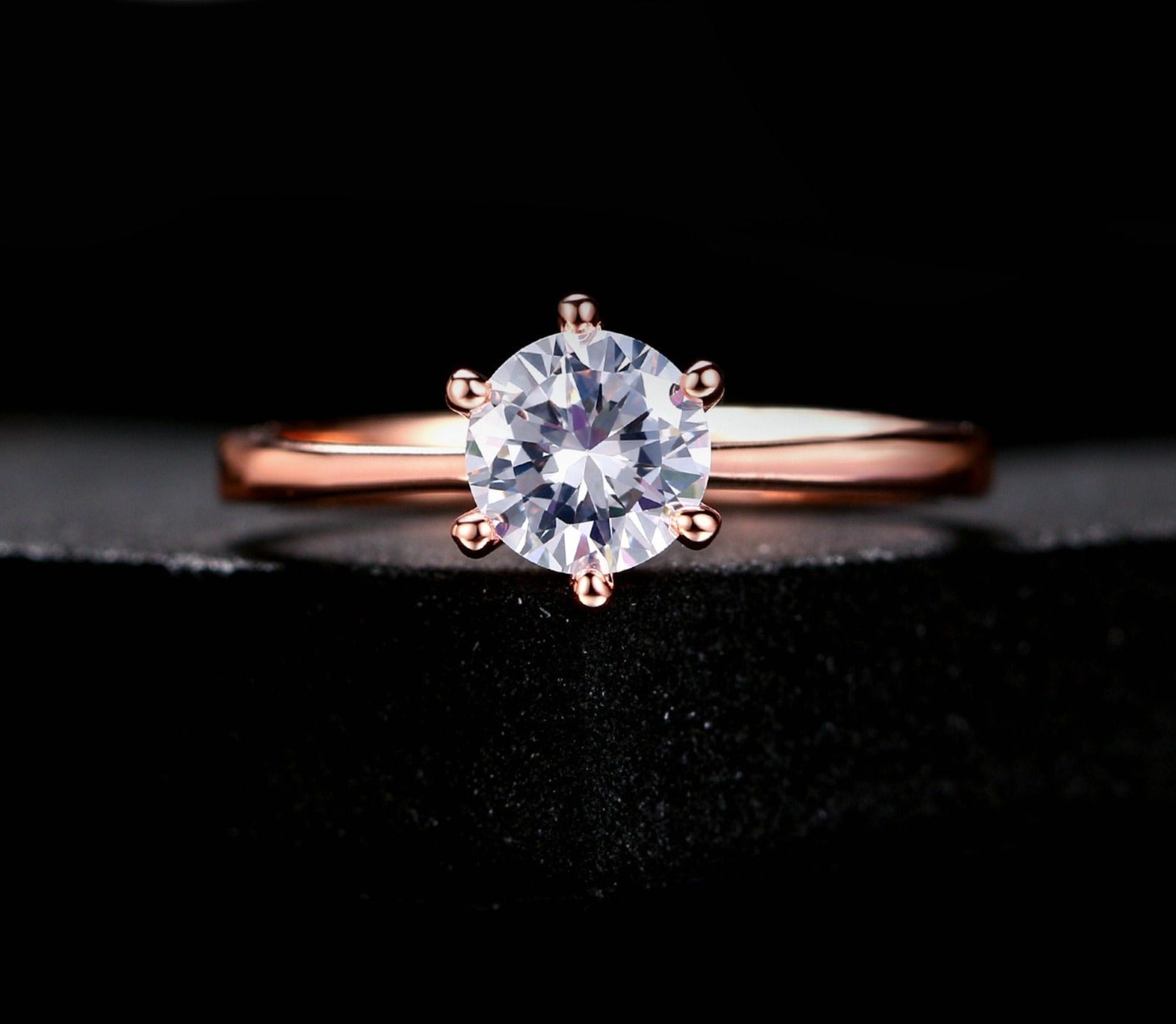 Cubic Zirconia Wedding Finger Rings