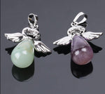 Natural Stones Angels Pendant for Necklace