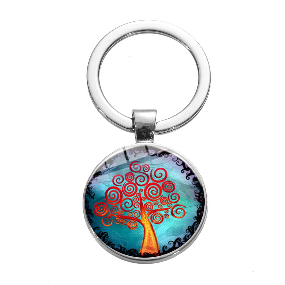 Tree of Life Charm Keychain
