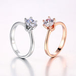 Cubic Zirconia Wedding Finger Rings