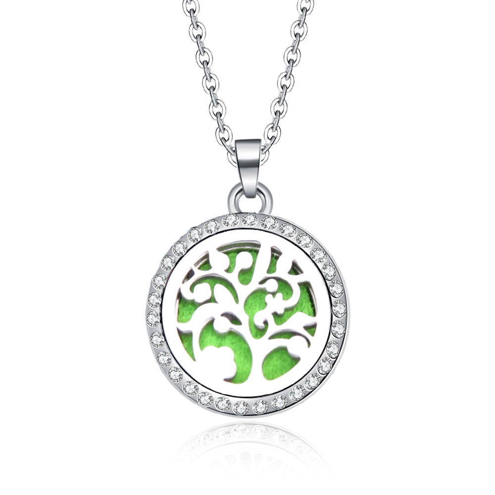 10 styles Aroma locket Necklace