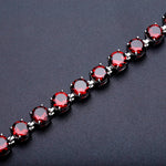 Gemstone Tennis Bracelets