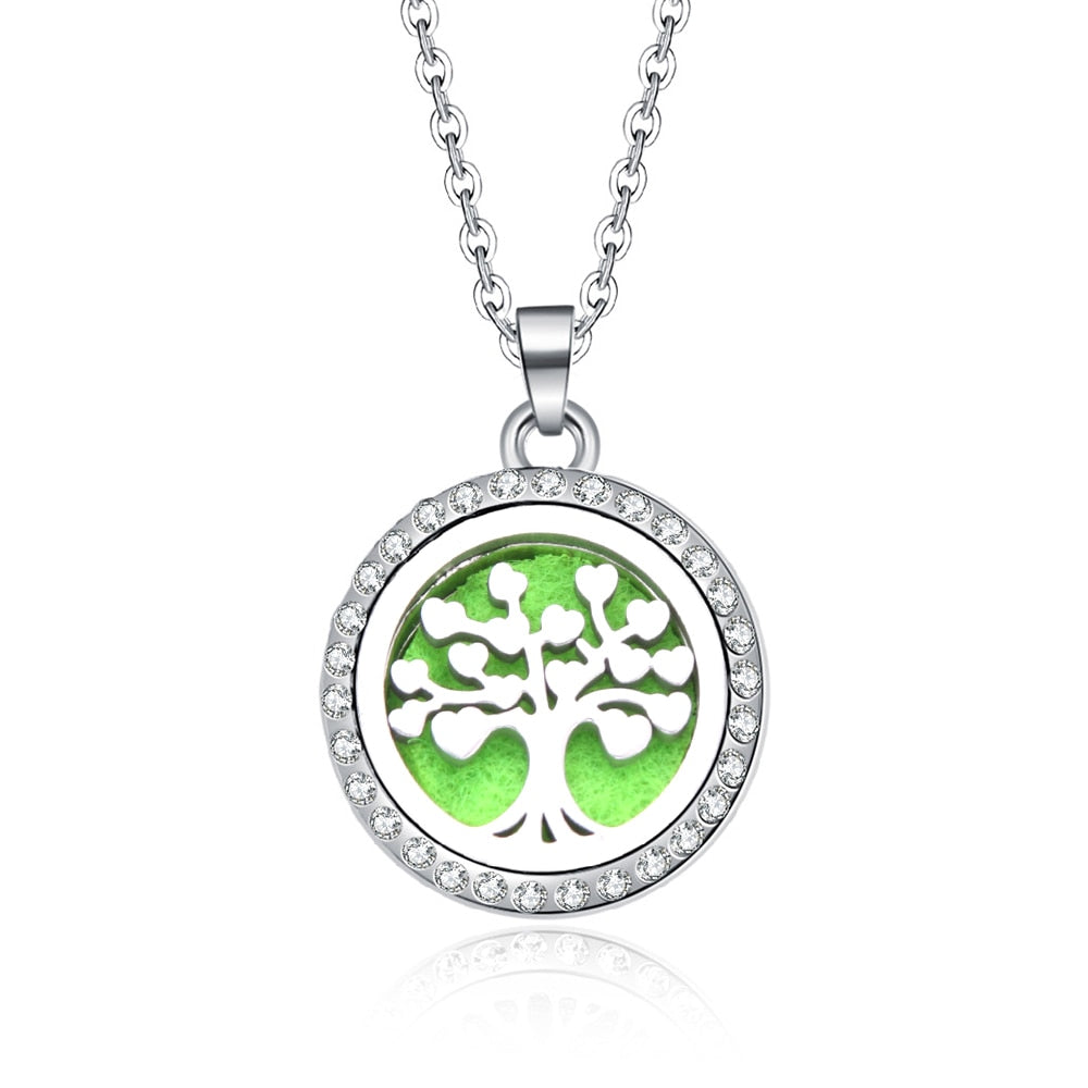 10 styles Aroma locket Necklace