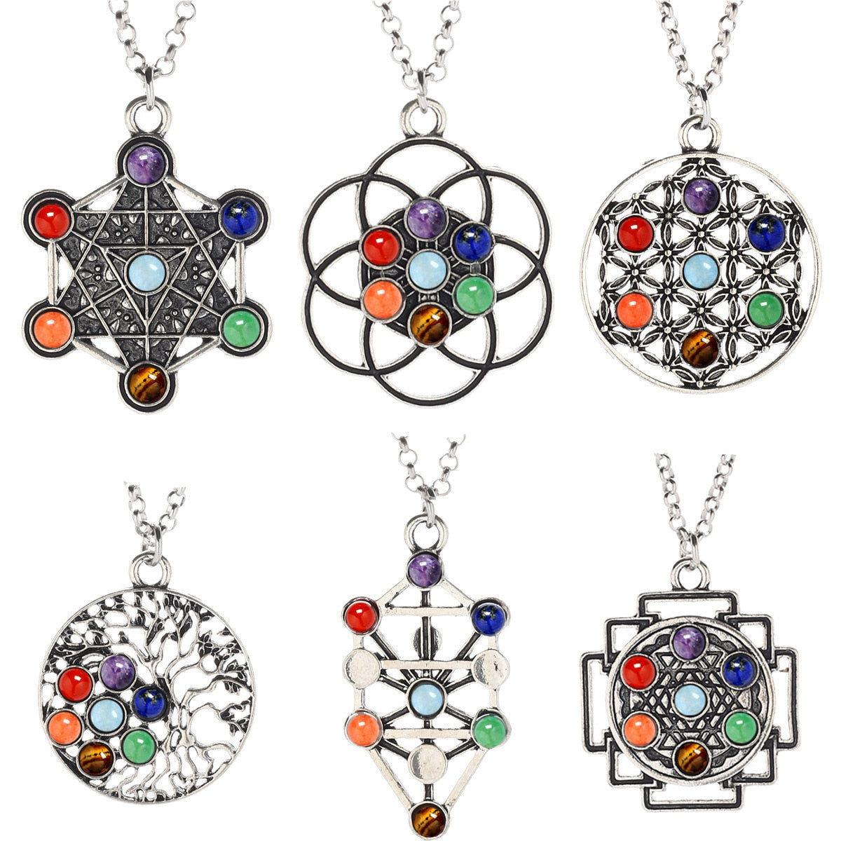 Meditation Quartz Crystal Necklace