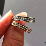 Boho Female Crystal CZ Stone Ring