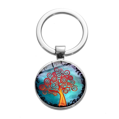 Tree of Life Charm Keychain