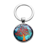 Tree of Life Charm Keychain