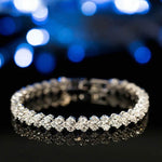 Silver Color Rose Gold Bracele