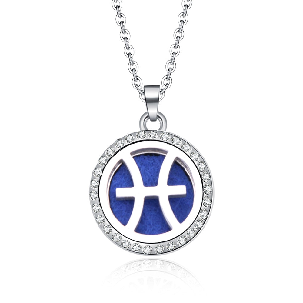 10 styles Aroma locket Necklace