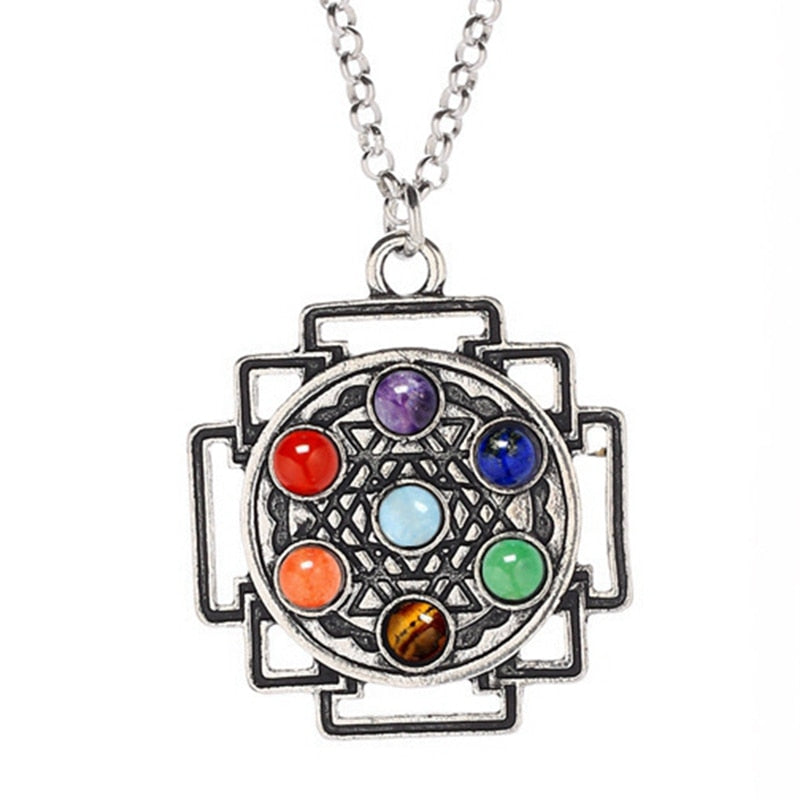 Meditation Quartz Crystal Necklace