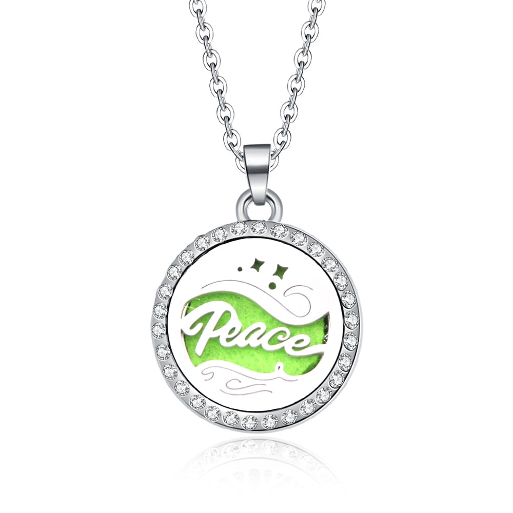 10 styles Aroma locket Necklace
