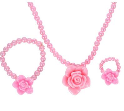 bridal gold color necklace earrings Ring