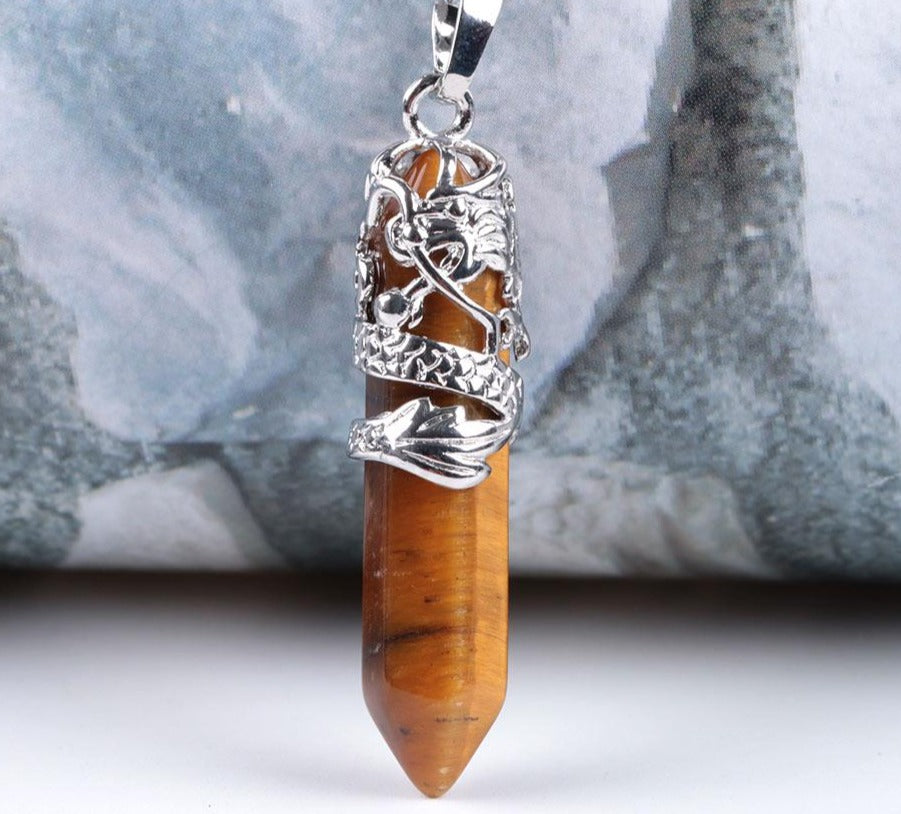 Dragon Necklace Quartz Necklaces 