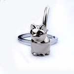3D cat keychain