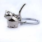 3D cat keychain