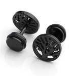 Stainless Steel Tree of Life Stud Earring