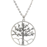 Fine Alloy Tree of Life Pendant Necklace