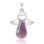Natural Stones Angels Pendant for Necklace