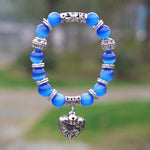 Tiger Eye Natural Stone Women Men Bracelet