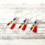 7 Chakra keychain