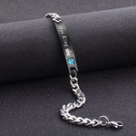 Silver Color Rose Gold Bracele