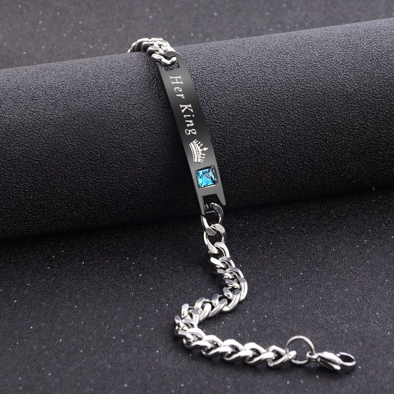 Silver Color Rose Gold Bracele